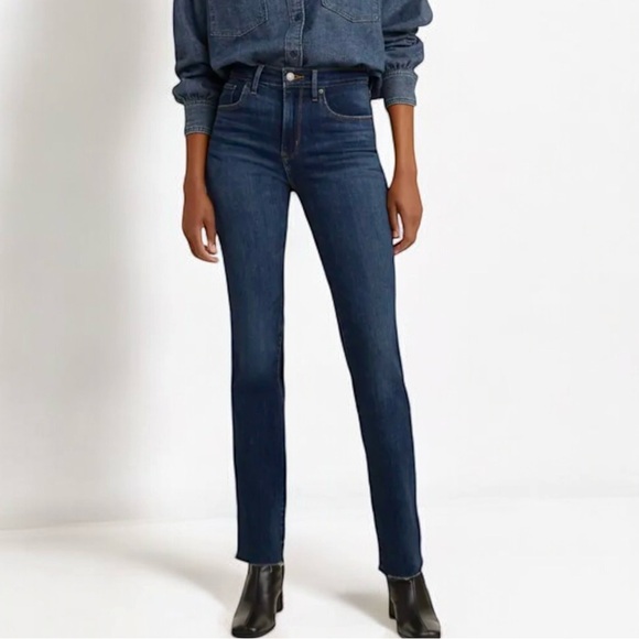 NWOT Levi’s 724 High Rise Straight Ankle - Picture 1 of 16